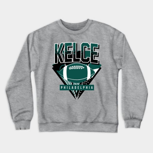 Kelce Retro Philadelphia Football Crewneck Sweatshirt by funandgames